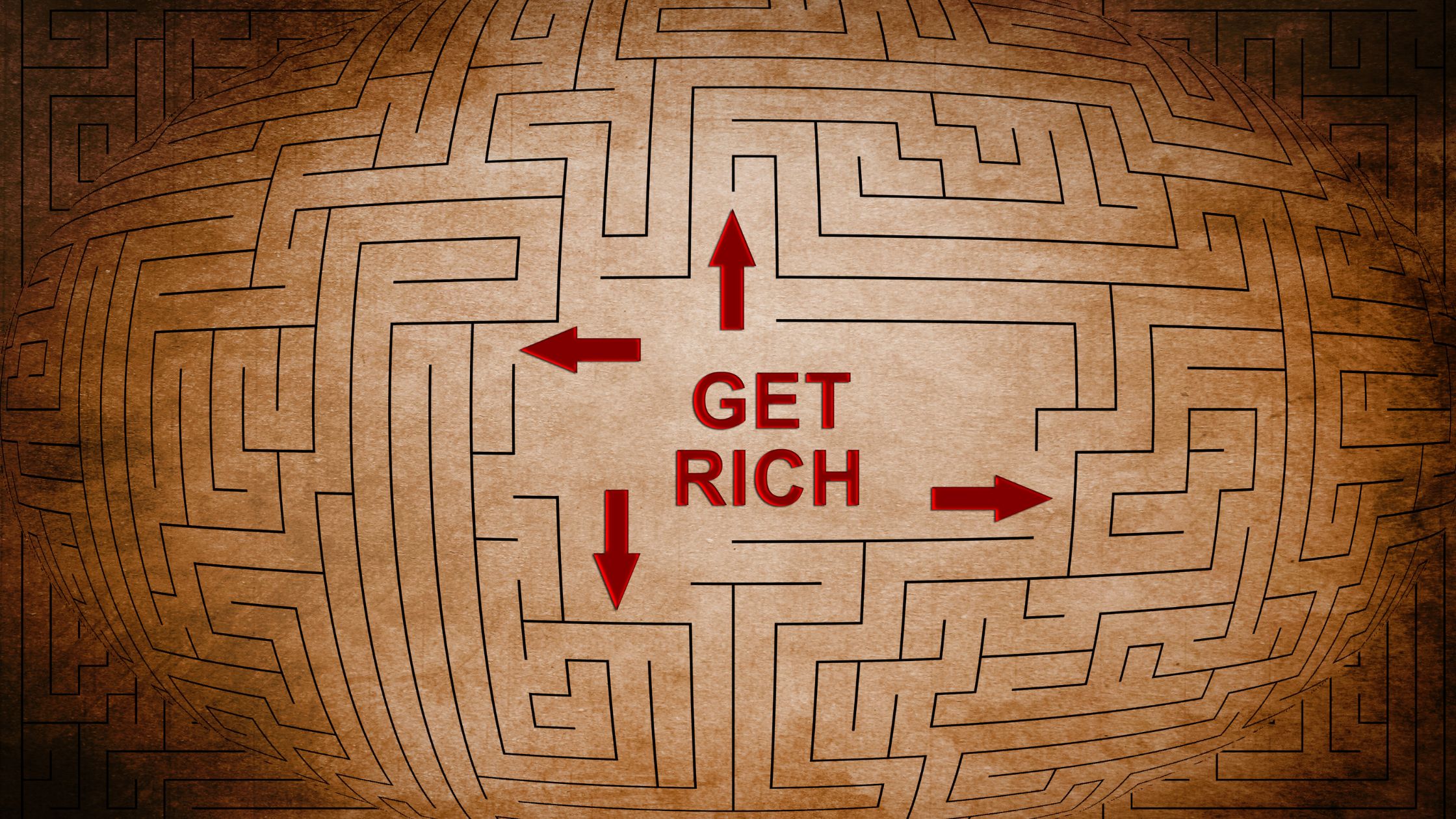 become rich- the bottom line